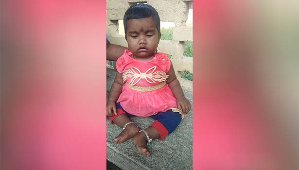 7 months old girl baby was found in dustbin