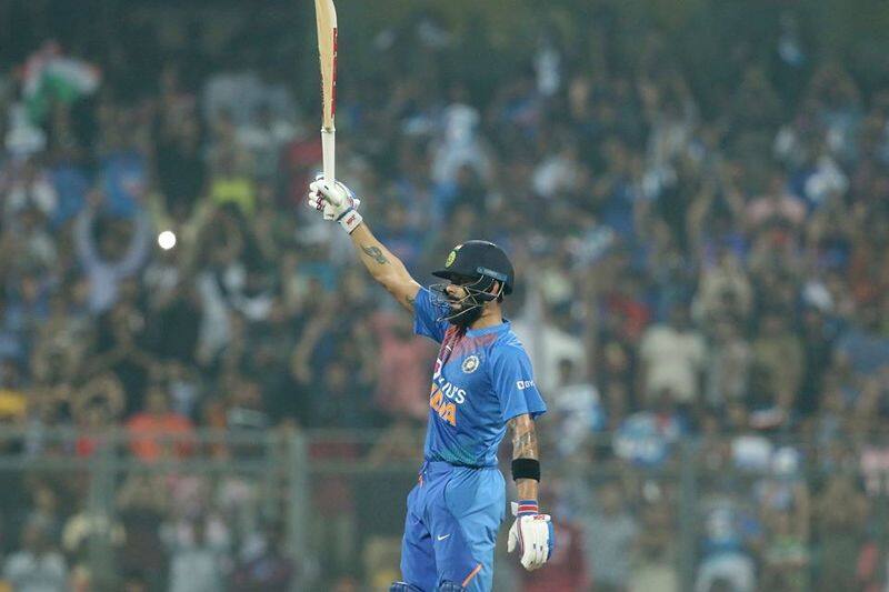 team India captain virat kohli complete 1000 t20 runs in home