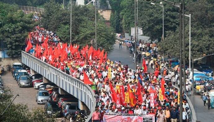 ट्रेड यूनियनों का दावा, 8 जनवरी की राष्ट्रव्यापी हड़ताल में शामिल होंगे 25 करोड़ लोग