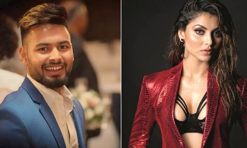 Rumors viral on social media Rishabh pant dating with Bollywood actress urvashi rautela