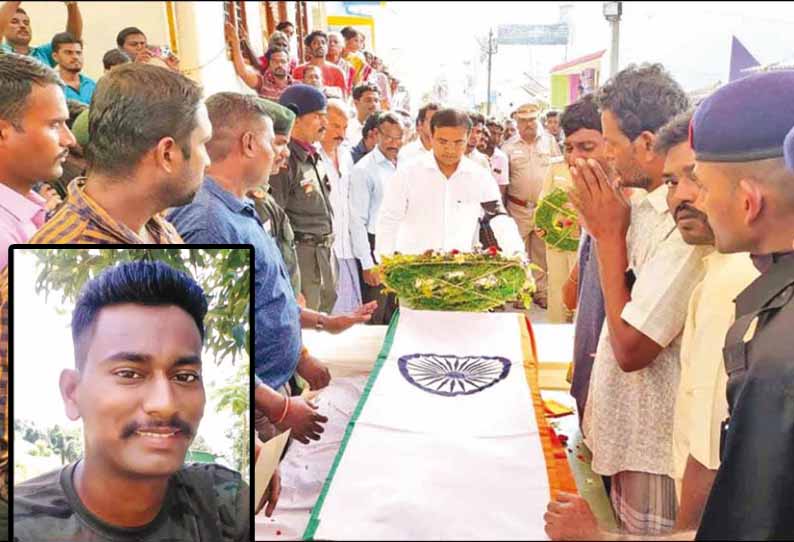 soldier from madurai died in arunachal pradesh