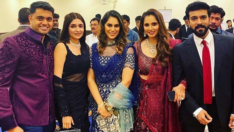 Inside Sania Mirza's Sister Anam's Wedding Reception With Ram Charan, Sangeeta Bijlani, Farah Khan