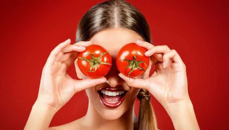 tomato face pack for skin care