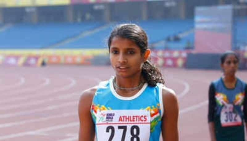 Ancy Sojan won gold  in  World Athletics Continental tour