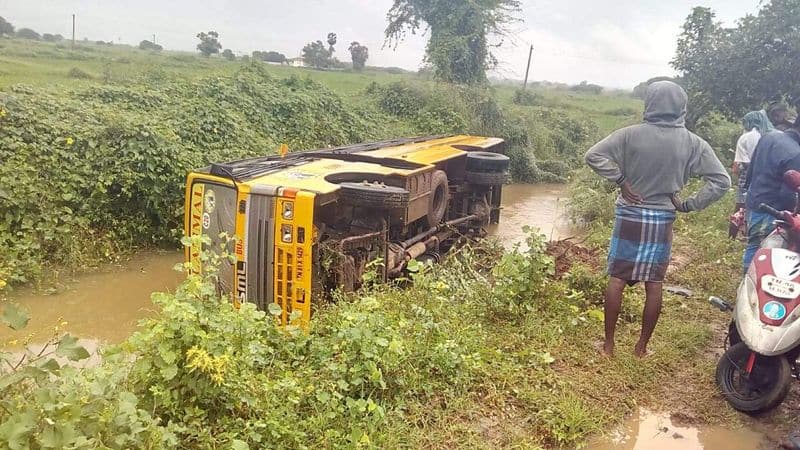 school bus met with an accident