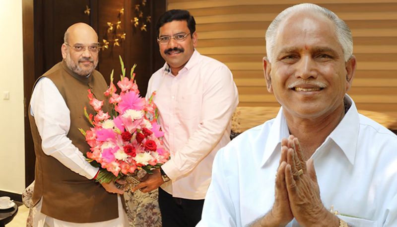 Karnataka cabinet expansion CM BS Yediyurapppa meets Amith Shaw Newdelhi