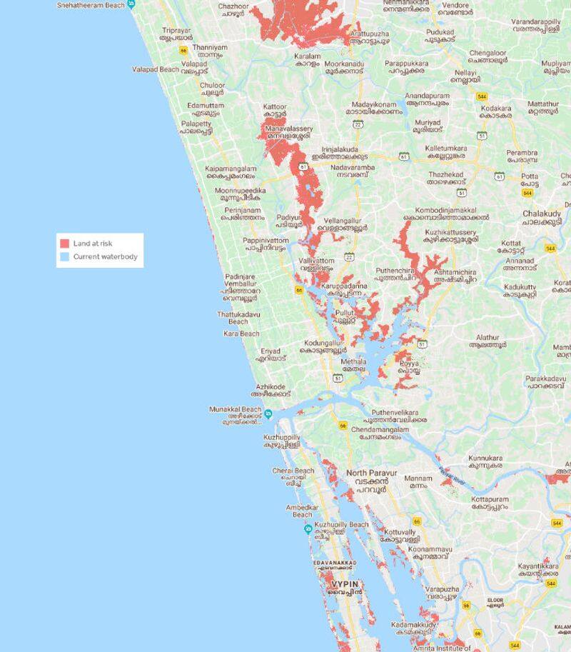 Rising sea level to cause central kerala report by Gopika Suresh