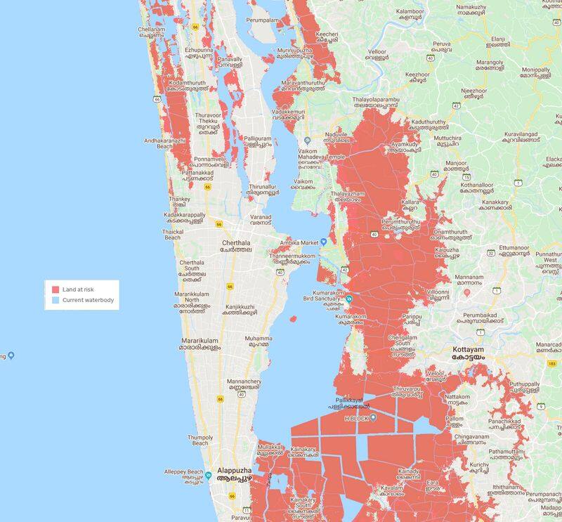 Rising sea level to cause central kerala report by Gopika Suresh