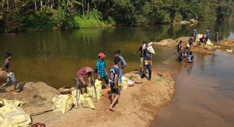 constructing katta in rivers in mangalore to save Groundwater