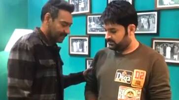 Bribing in Bollywood Ajay Devgn greases Kapil Sharma palm to promote his new movie Tanhaji