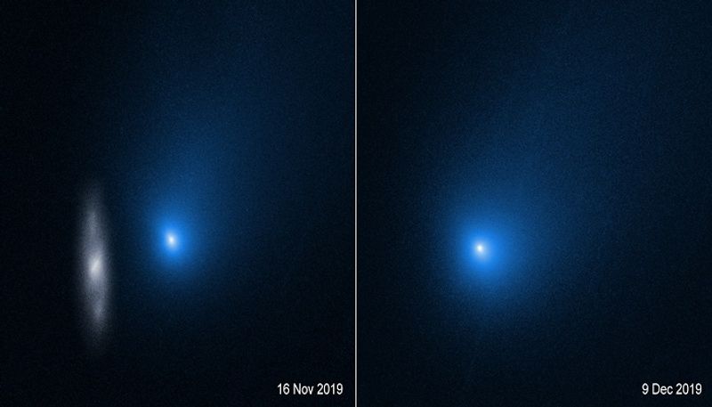 Hubble Telescope Captures Interstellar Comet 2I/Borisov