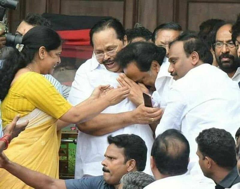 RS Bharati said that Karunanidhi died because of Vijayakanth betrayal KAK