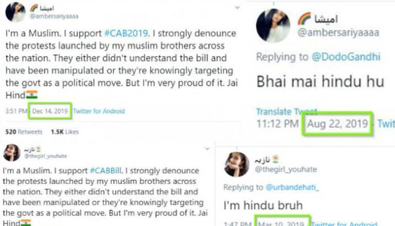 How multiple Twitter handles changed their religion overnight to support CAB