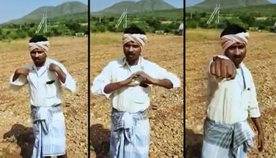 Karnataka farmer singing Justin Bieber's 'Baby' has left netizens amazed; Watch video