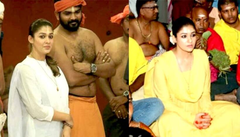 Darbar star Nayanthara along with beau Vignesh Shivan are on pilgrimage spree