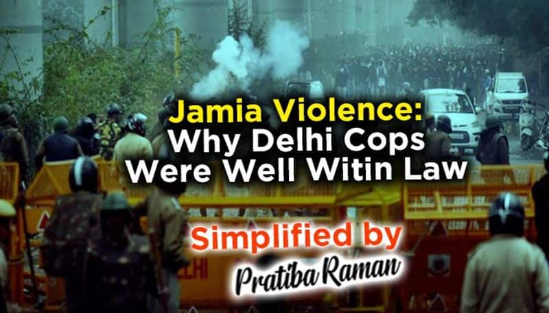 Jamia violence Why police action in controlling protests was well within purview of law