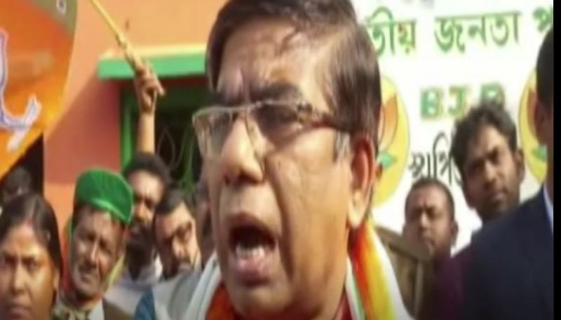 BJP MP Subhas Sarkar warns Trinamool party against village programmes in Bankura-dbr