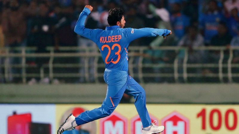 Kuldeep Yadav Becomes Fastest Indian Spinner To 100 ODI Wickets