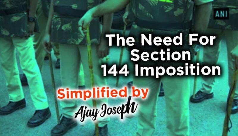 What is Section 144 and why it was necessary to be imposed