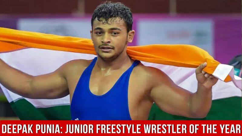 Deepak Punia: Junior Freestyle Wrestler of the Year