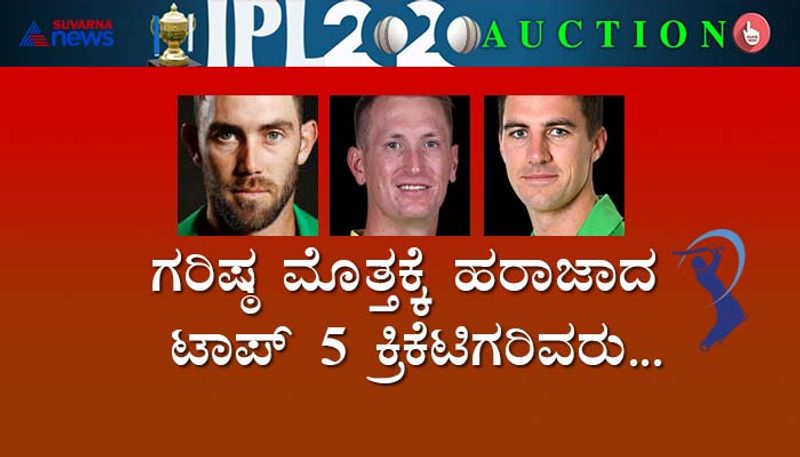 IPL Player Auction 2020 Top 5 Expensive buys from 8 Franchises