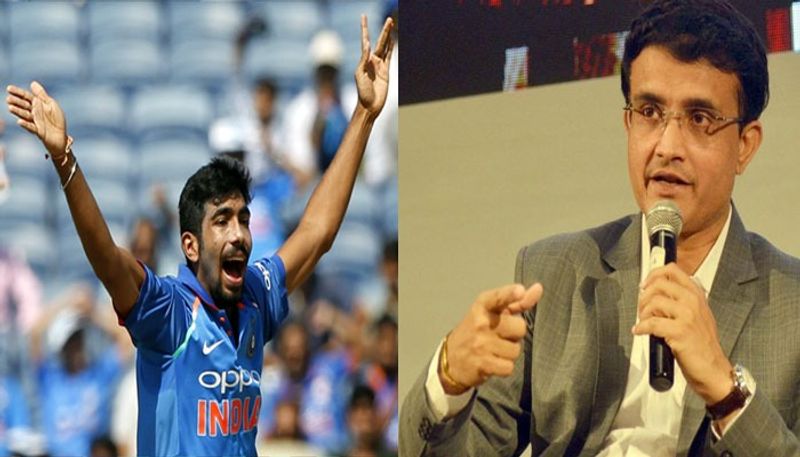 ganguly to interfere in the bumrah fitness isuue,says will talk to dravid