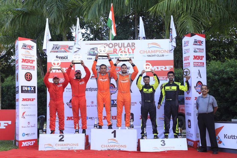 Bengaluru's Chetan Shivram takes INRC 2019 crown, Gaurav claims fifth Popular Rally crown