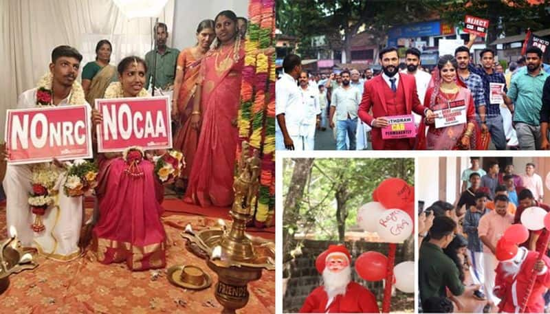 Couples are now use wedding photo shoots to protest against CAA and NRC