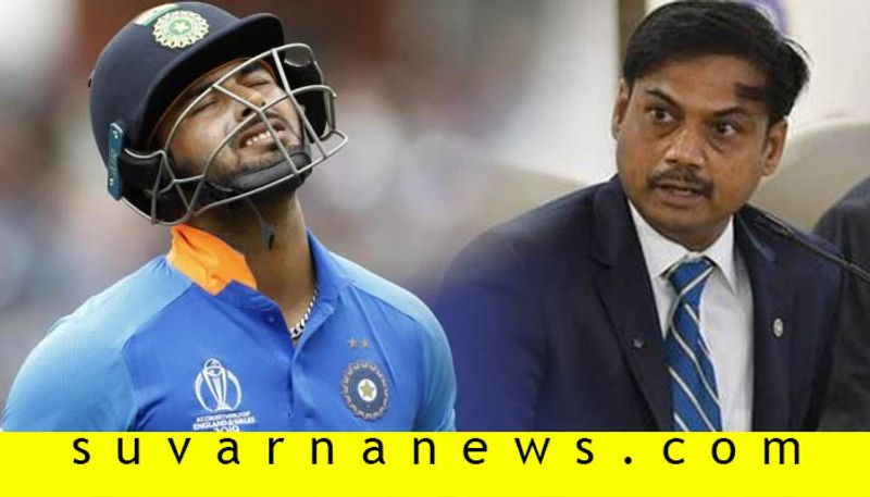 Rishabh Pant to work under a specialist wicket keeping coach says chief selector MSK Prasad