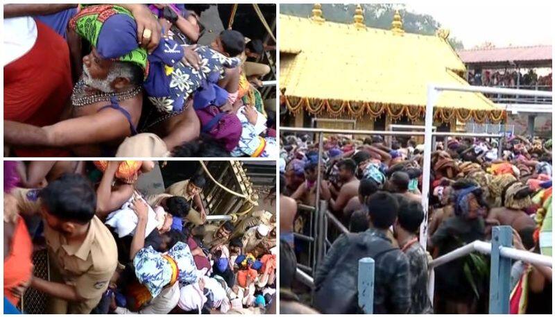 elephant attack... sabarimala devotee killed