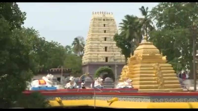 Flight sighted over Srisailam temple lns 