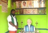 Tamil Nadu: Impressed by Narendra Modi, farmer builds a temple for the Prime Minister