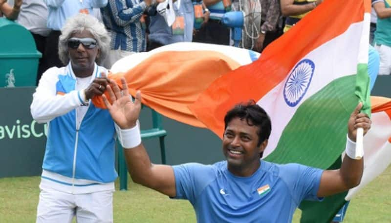 Leander Paes final ATP Tour match on home soil ended in a disappointing defeat