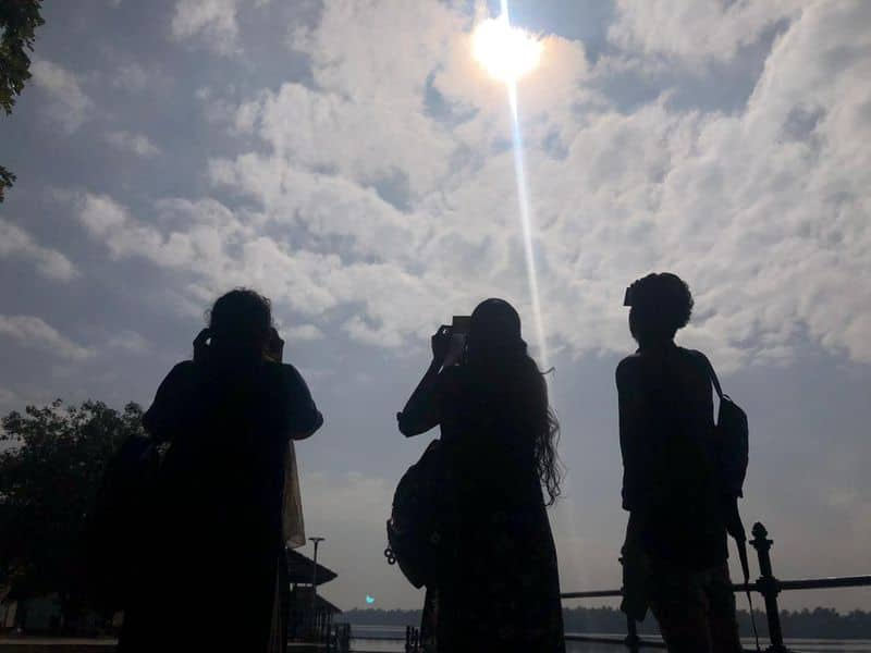 15 students affected due to watching the December 26 solar eclipse with naked eyes reports ians