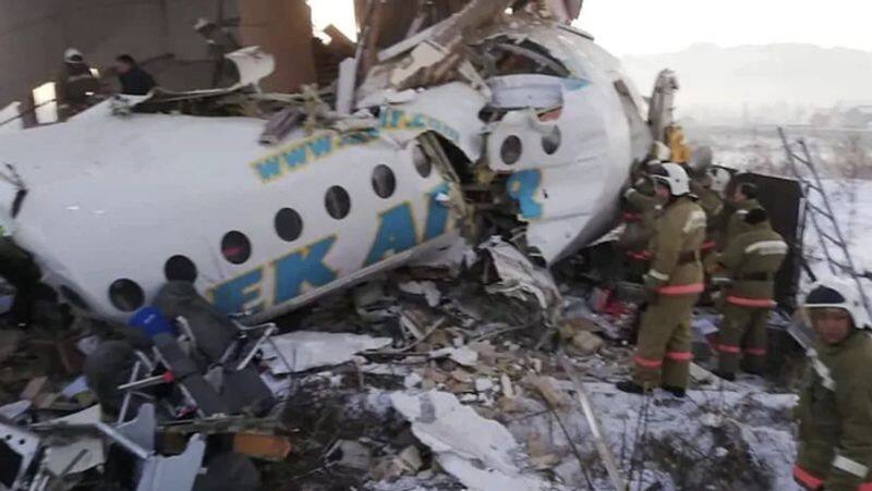 Kazakhstan: 14 killed as Bek Air flight crashes during take-off near Almaty airport