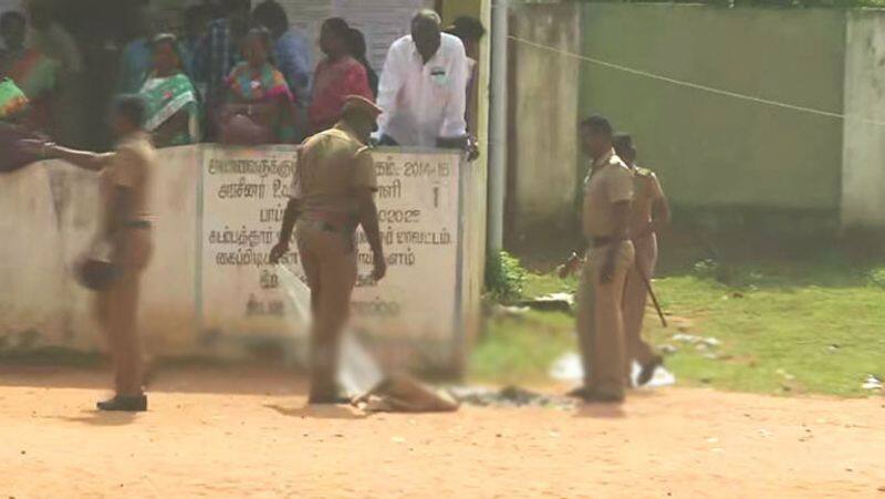 polling booth ballot papers fire...election stop