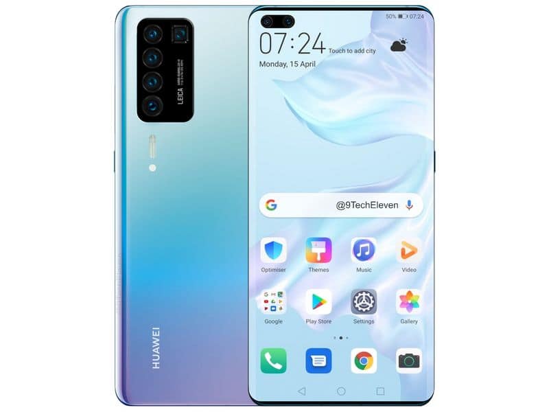 huawei may launch new smart phone with 5 cameras