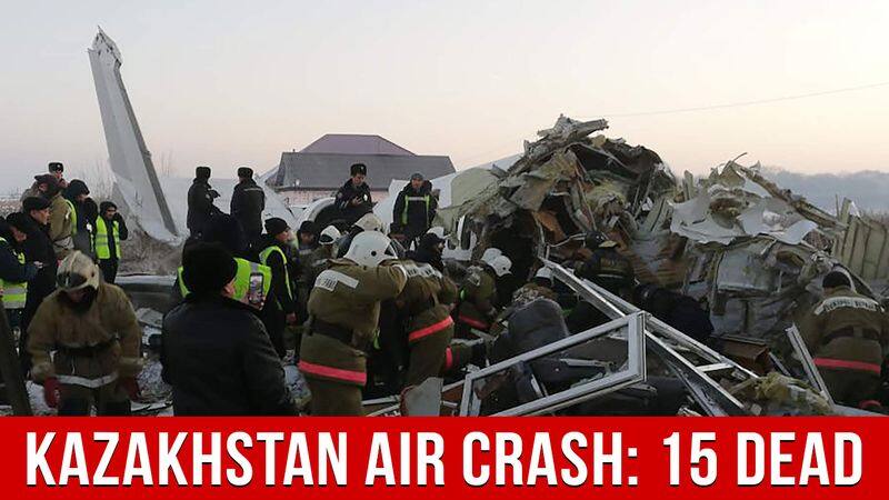 After A Few Minutes Of Taking-Off, Plane Crashes In Kazakhstan, 15 Dead