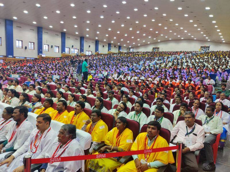 srm university convocation function for bachelor and master degree students