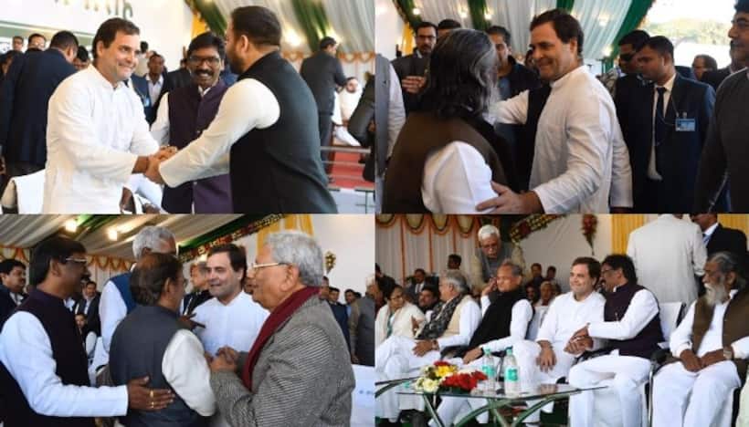 Show of unity turns out to be a dud at Jharkhand CM’s swearing-in ceremony