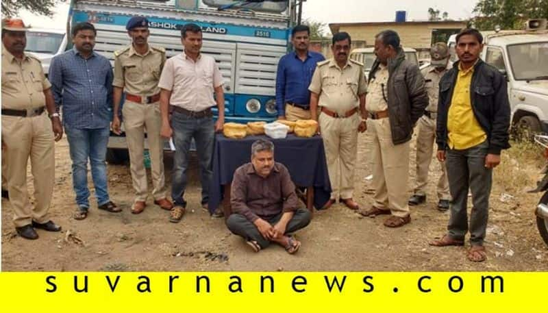 Two People Arrested for Marijuana Trafficking in Bidar