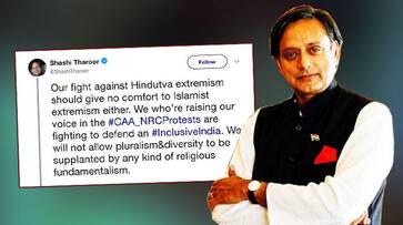 CAA protests: As Congress leader Shashi Tharoor objects chanting of La ilaha illallah, he receives massive backlash