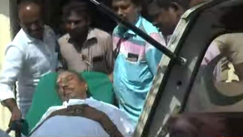 nellai kannan private hospital admitted