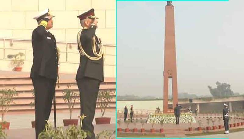 NewYear: CDS General Bipin Rawat pays tribute at National War Memorial