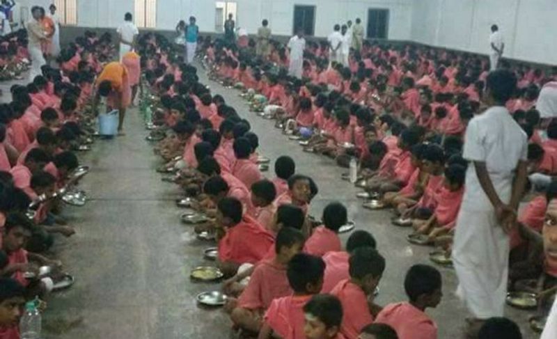 lunch given early to students as pm modi visits siddaganga mutt