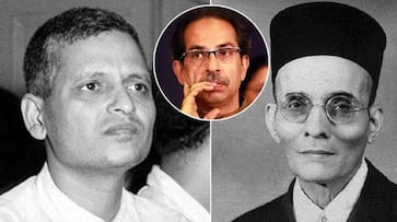 Congress book claims Veer Savarkar, Nathuram Godse had physical relationship. If Shiva Sena has dignity, it should cut ties with Congress