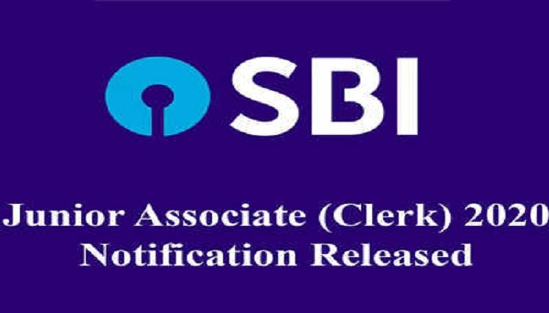 sbi releases notification for clerk posts for the year 2020