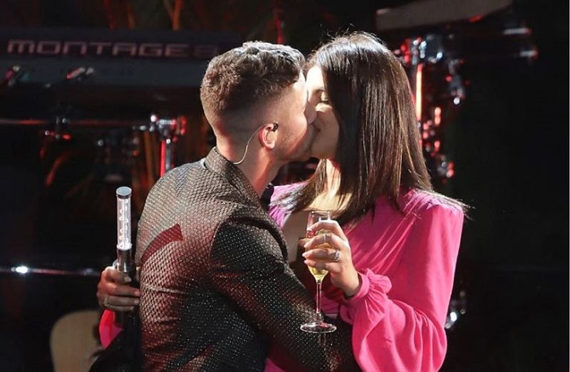 Priyanka Chopra and Nick Jonas welcome new year 2020 with a passionate kiss