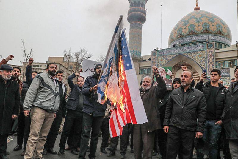 Missiles hit Baghdad area as Iraqis mourn Qasem Soleimani's death