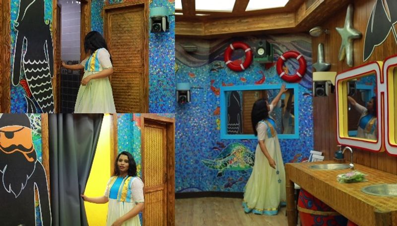 washing room in bigg boss season two